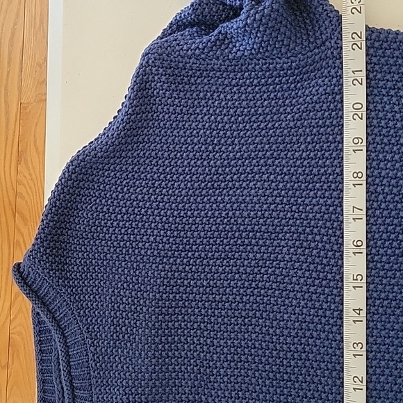 NWT Jessica Simpson Blue Knit Sweater | Large - Picture 7 of 12